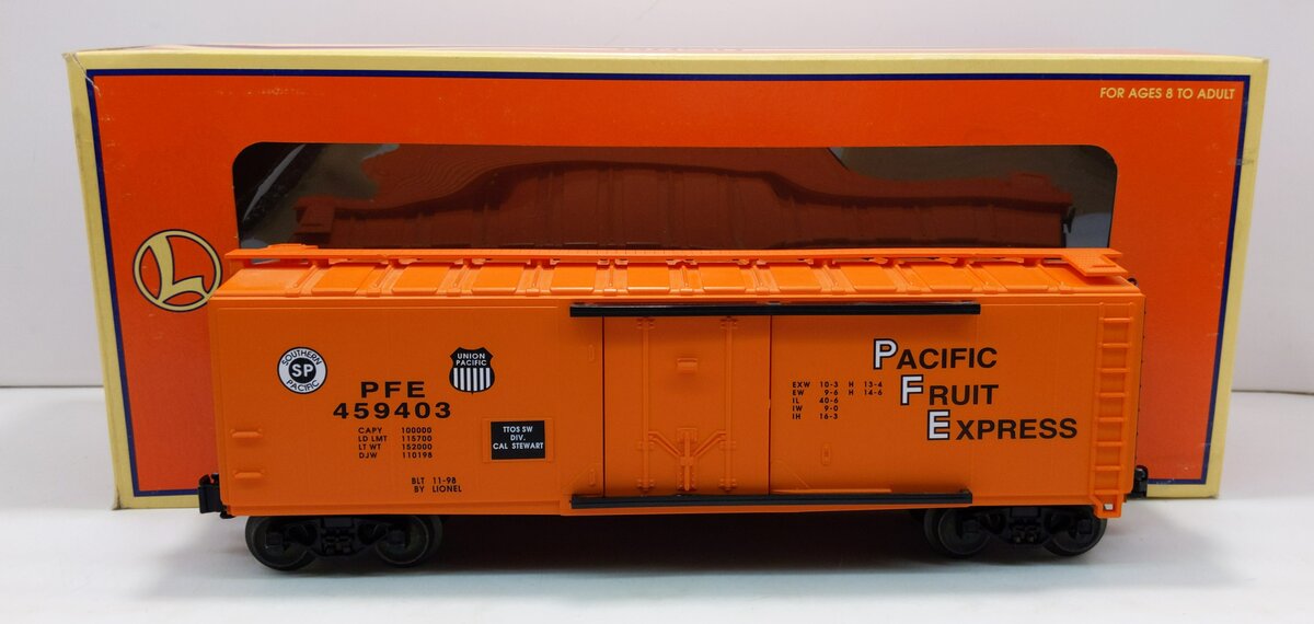 Lionel 6-52154 O Gauge TTOS Pacific Fruit Express Reefer #459403 LN/Box