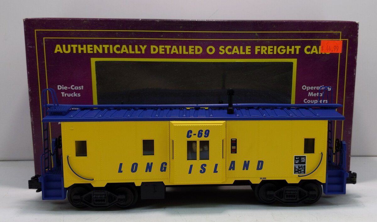MTH 20-91041 Long Island Bay Window Caboose #C-69 LN/Box