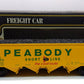 K-Line K623-8012 O Gauge Peabody Short Line "The Coal Route" Hopper Car LN/Box
