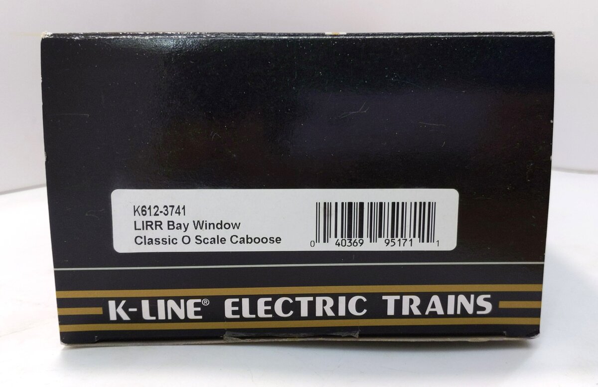 K-Line K612-3741 O Gauge Long Island Bay Window Caboose #C-69 LN/Box