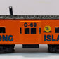 K-Line K612-3741 O Gauge Long Island Bay Window Caboose #C-69 LN/Box