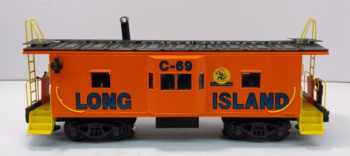 K-Line K612-3741 O Gauge Long Island Bay Window Caboose #C-69 LN/Box