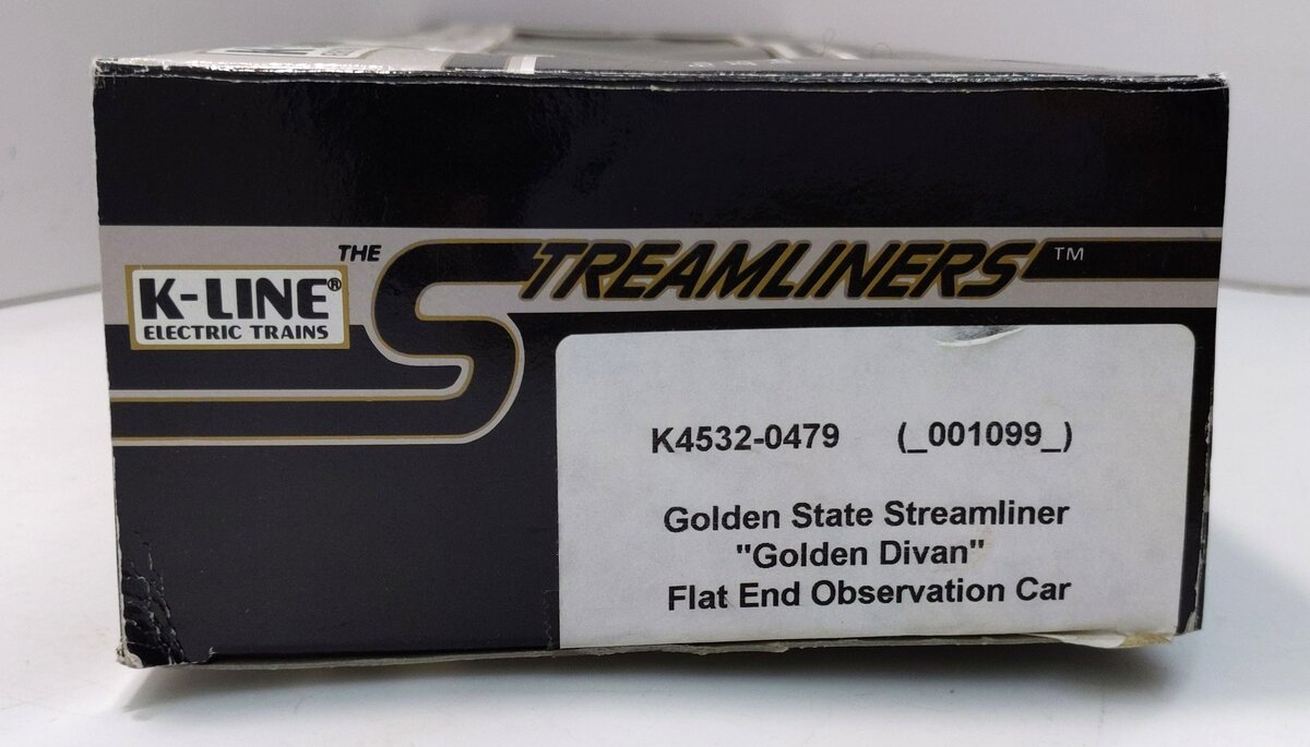 K-Line K4532-0479 O Rock Island Golden Divan 13.5