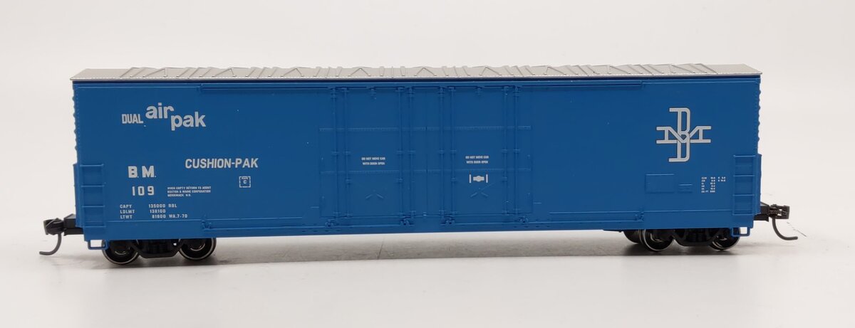 Scale Trains SXT1001 HO BM Evans (USRE) 5100 RBL 8' Double-Plug-Door Boxcar #109