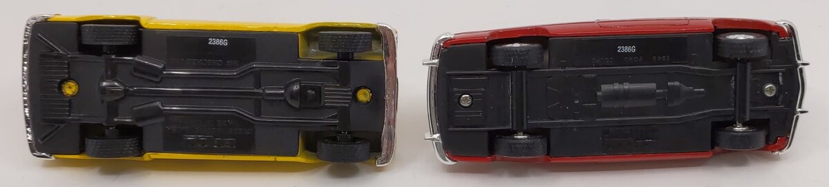Ertl H070 1:43 Plasticville Cab & Fire Department Die-Cast Vehicles (Box of 2) EX/Box