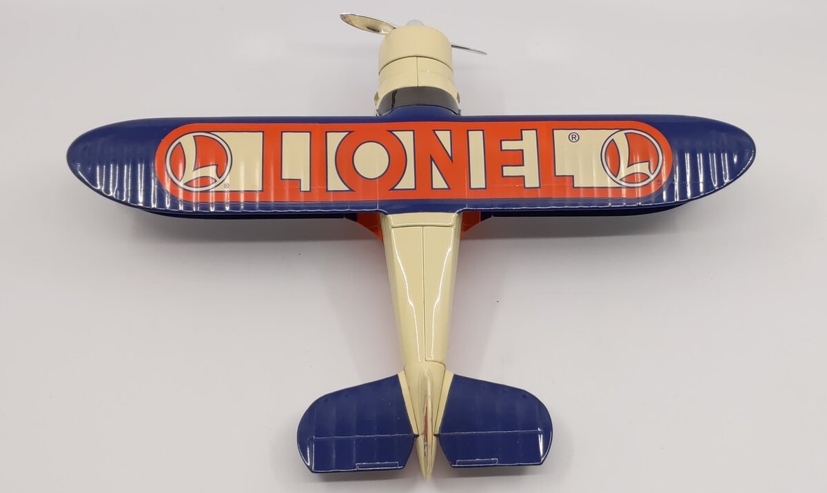 Eastwood 337500 Lionel Beechcraft D-17 Staggerwing Die Cast Biplane