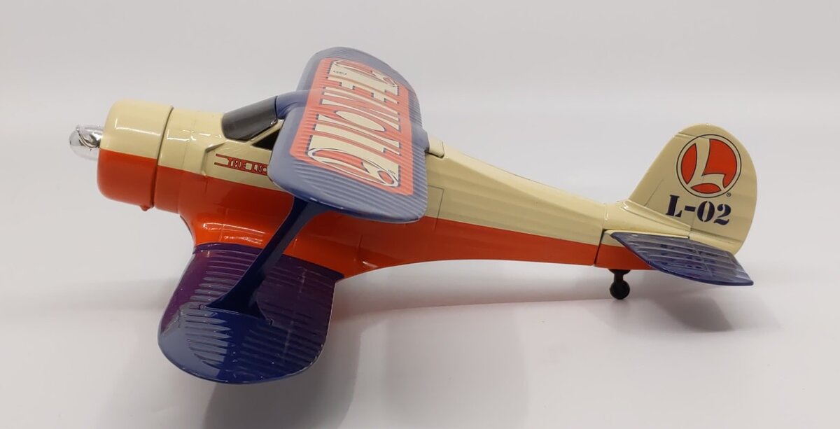 Eastwood 337500 Lionel Beechcraft D-17 Staggerwing Die Cast Biplane