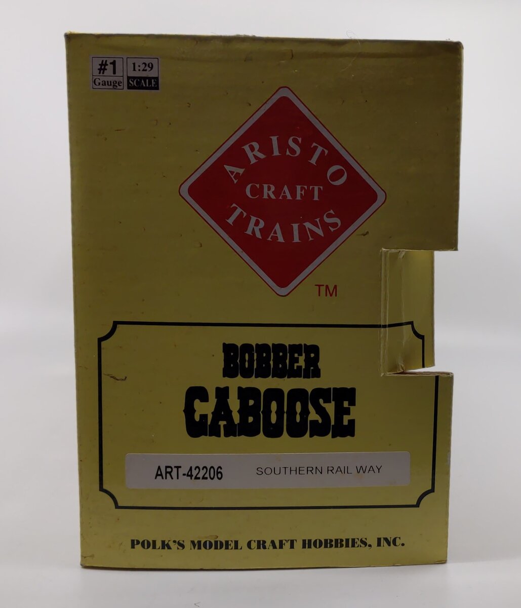 Aristo-Craft 42206 G Scale Southern Bobber Caboose #206 LN/Box