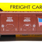 Lionel 6-22315 O Wisconsin & Southern God Bless America Double-Door Boxcar NIB