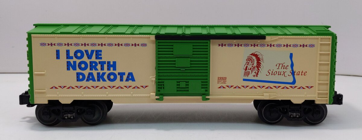 Lionel 6-29920 I Love North Dakota Boxcar LN/Box