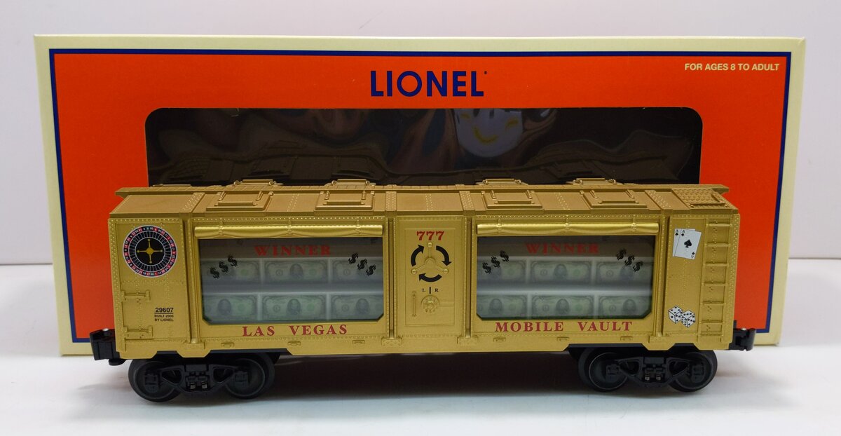 Lionel 6-29607 O Gauge Las Vegas Mint Car LN/Box