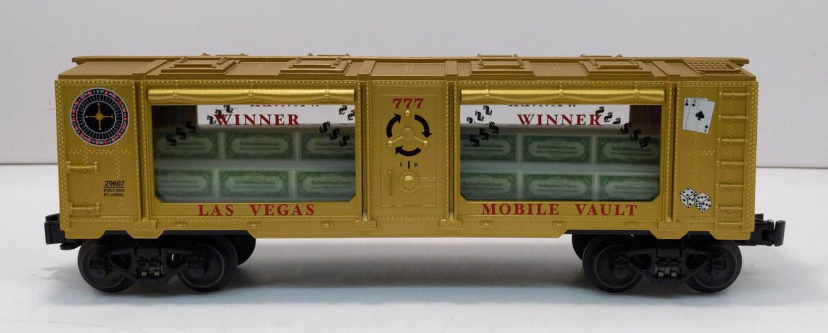 Lionel 6-29607 O Gauge Las Vegas Mint Car LN/Box