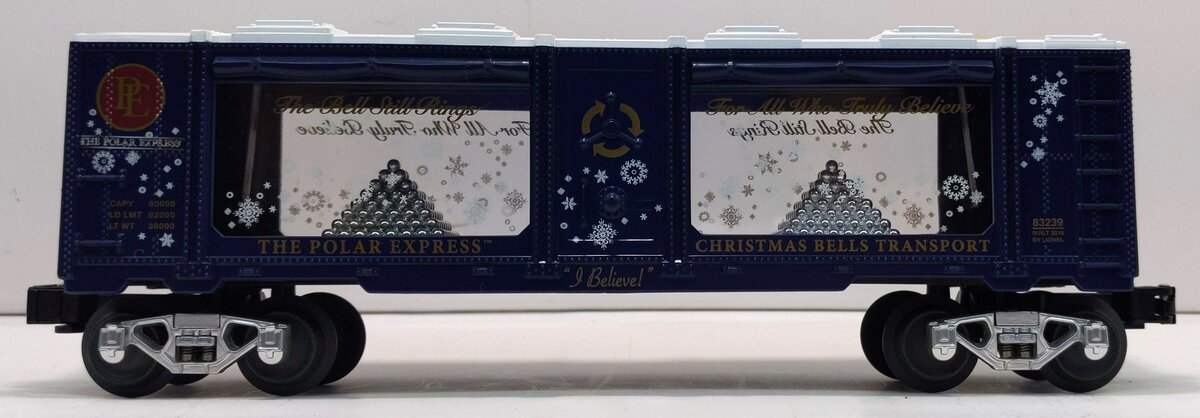 Lionel 6-83239 O The Polar Express Christmas Bell Mint Car