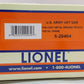 Lionel 6-29464 O Gauge U.S. Army Vat Car #29464 NIB