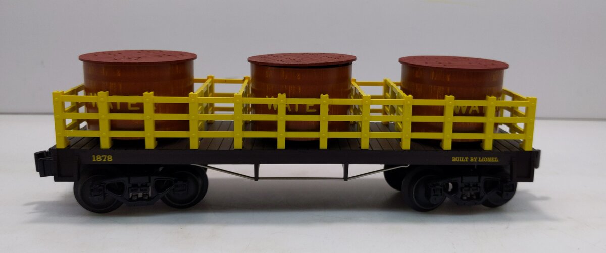 Lionel 6-29459 O Gauge W&ARR Water Barrel Car LN/Box