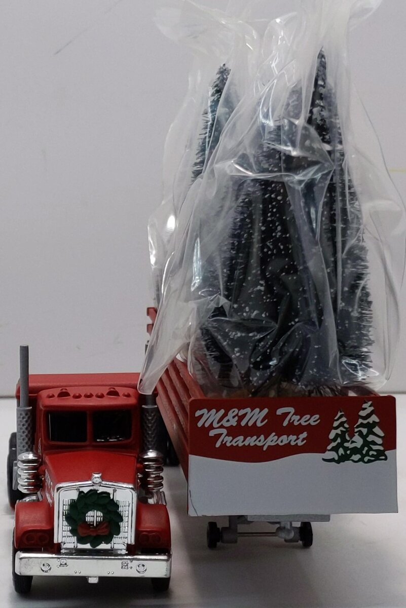 Lionel 6-24204 O Gauge Christmas Tractor Trailer with 5 Trees