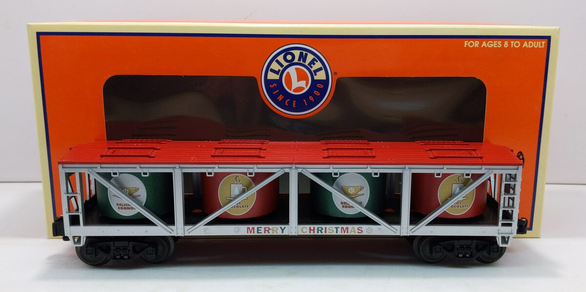 Lionel 6-19491 O Gauge Christmas Vat Car LN/Box