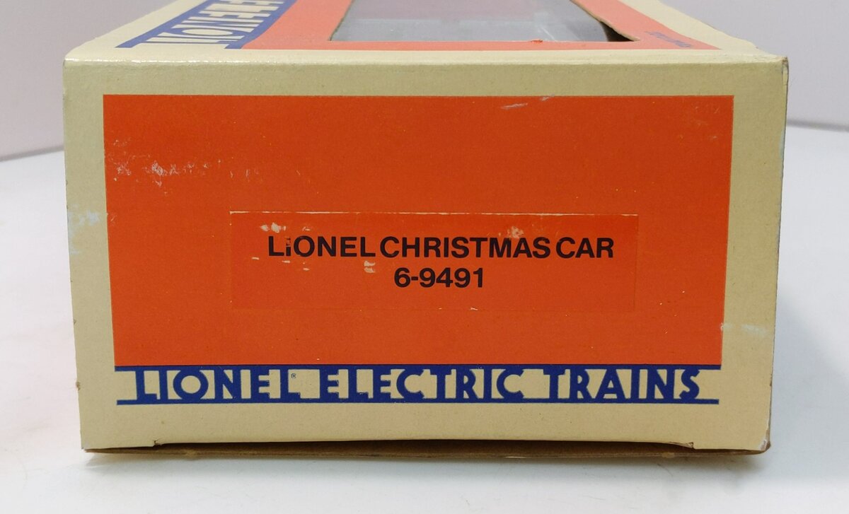 Lionel 6-9491 O Gauge 1986 Christmas Boxcar EX/Box