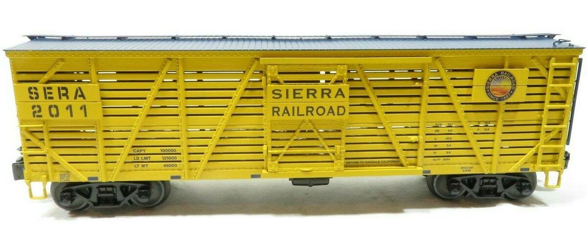 Lionel 6-52573 O Gauge Sierra Railroad TCA Convention Stock Car #2011 LN/Box