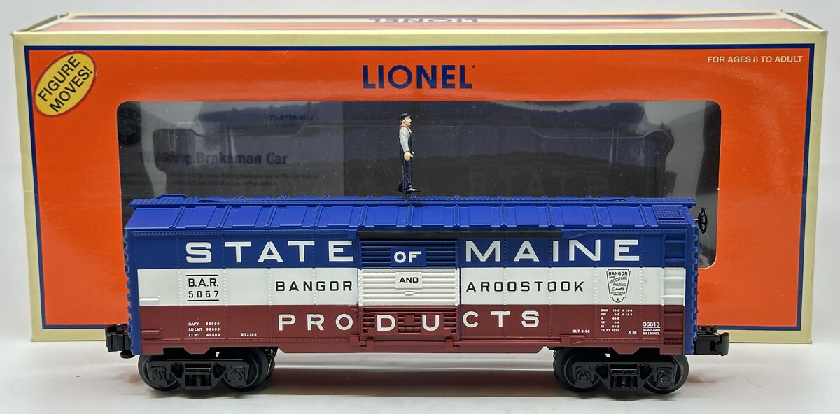 Lionel 6-36813 State of Maine Brakeman Car