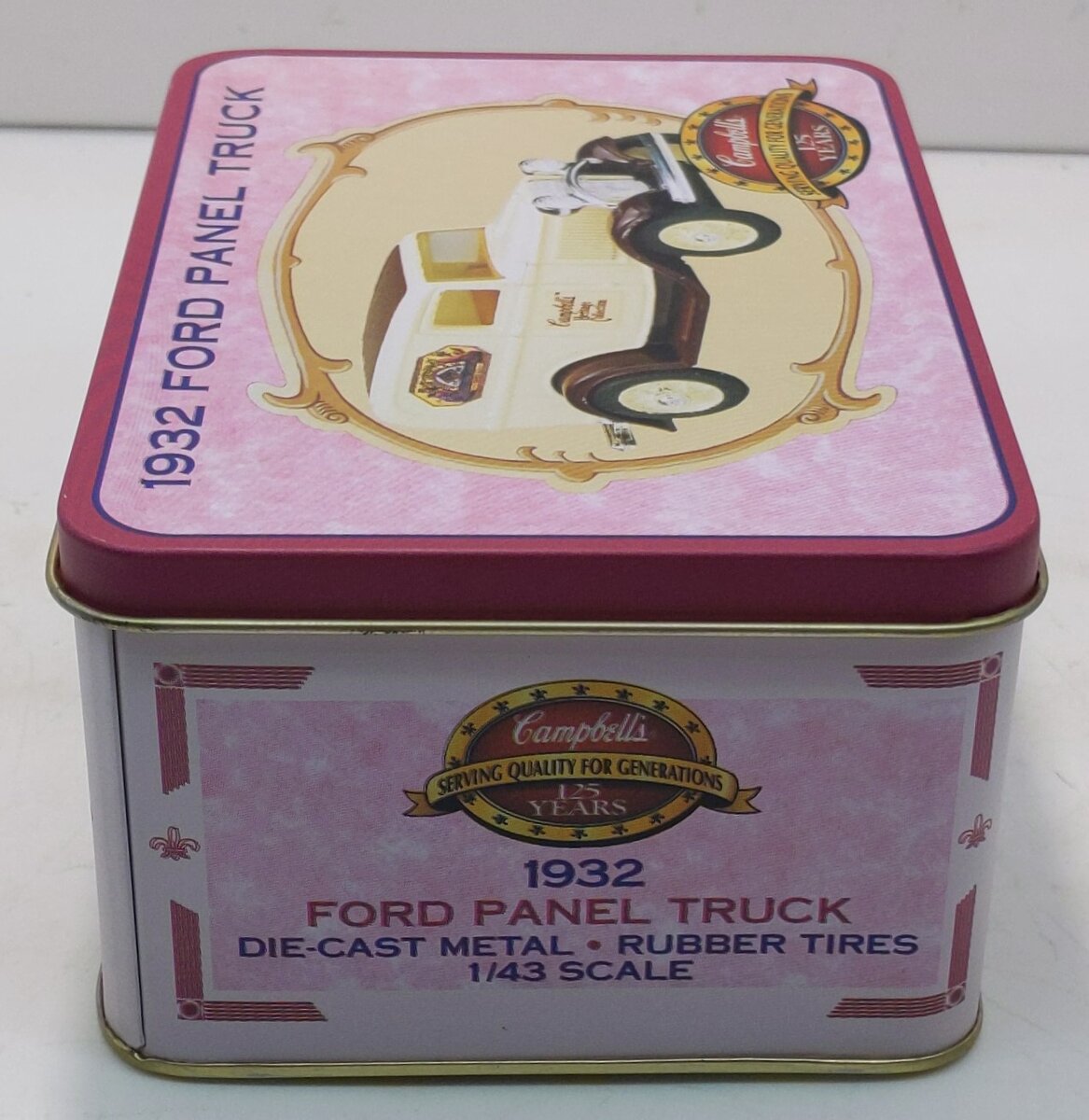 Ertl B625 1:43 Campbell's Soup Truck with Tin