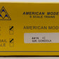 American Models 4414 S Gauge Illinois Central 52' Covered Gondola #87231 EX/Box