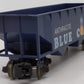 American Models 3273 S Gauge Reading Blue Coal 2-Bay Hopper #109317 EX/Box
