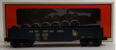 Lionel 6-39498 O Gauge Jersey Gondola With Culverts #39498