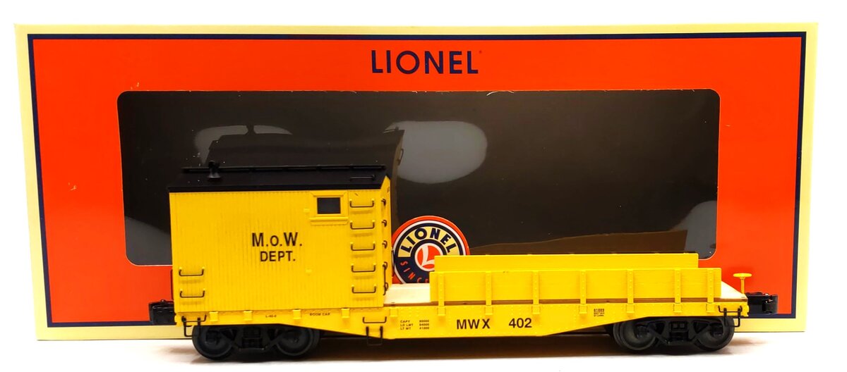 Lionel 6-81889 O Maintenance of Way Boom Car w/Legacy RailSounds