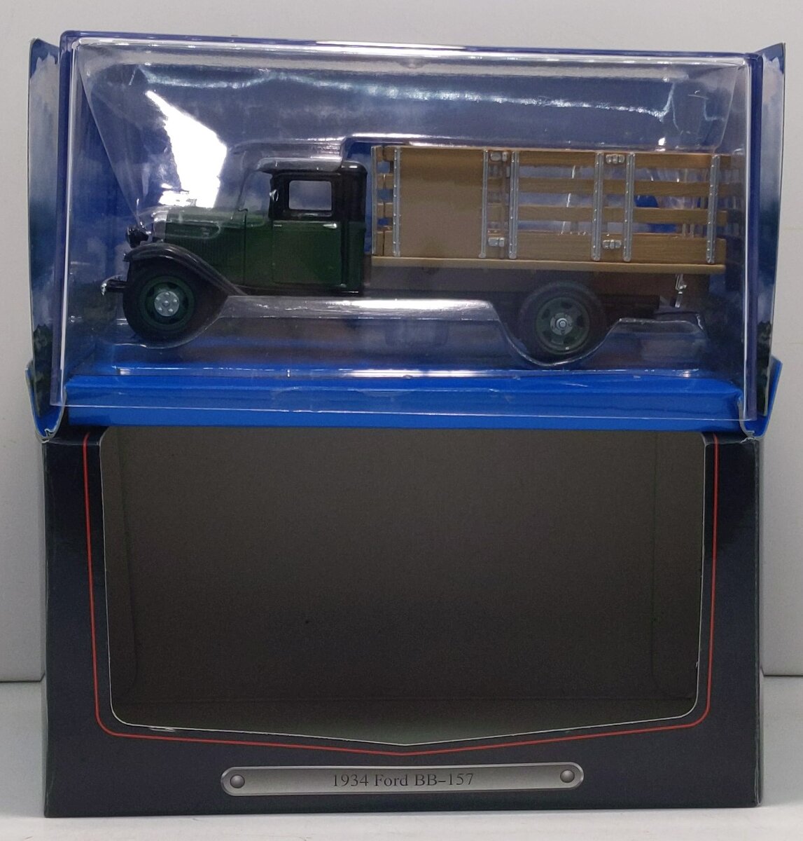 The Phoenix Mint 18380 1:43 Scale Die-Cast 1934 Ford BB-157 Stake Truck - Green