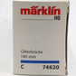 Marklin 74620 HO 7-3/32" Truss Bridge for C Track EX/Box