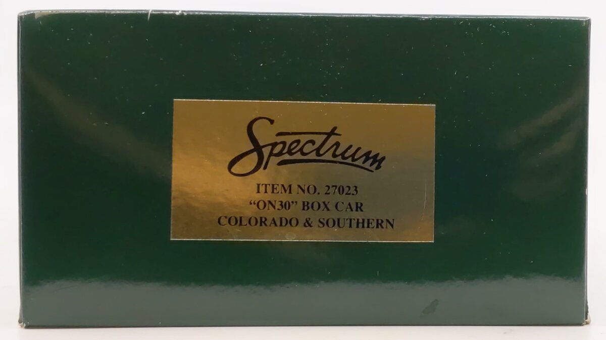 Bachmann 27023 On30 Colorado & Southern Wood Boxcar #1215