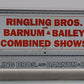 K-Line 6-22574 O Gauge Ringling Bros Flat Car #39 w/ Trailer #4 VG