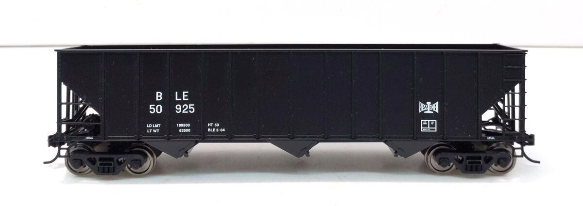 Bowser 42363 HO Bessemer & Lake Erie 100-Ton 3-Bay Hopper #50925