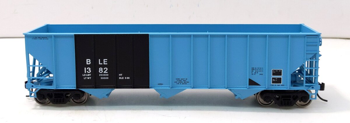 Bowser 42129 HO Bessemer and Lake Erie 100-Ton Hopper in Rock Blue #1382
