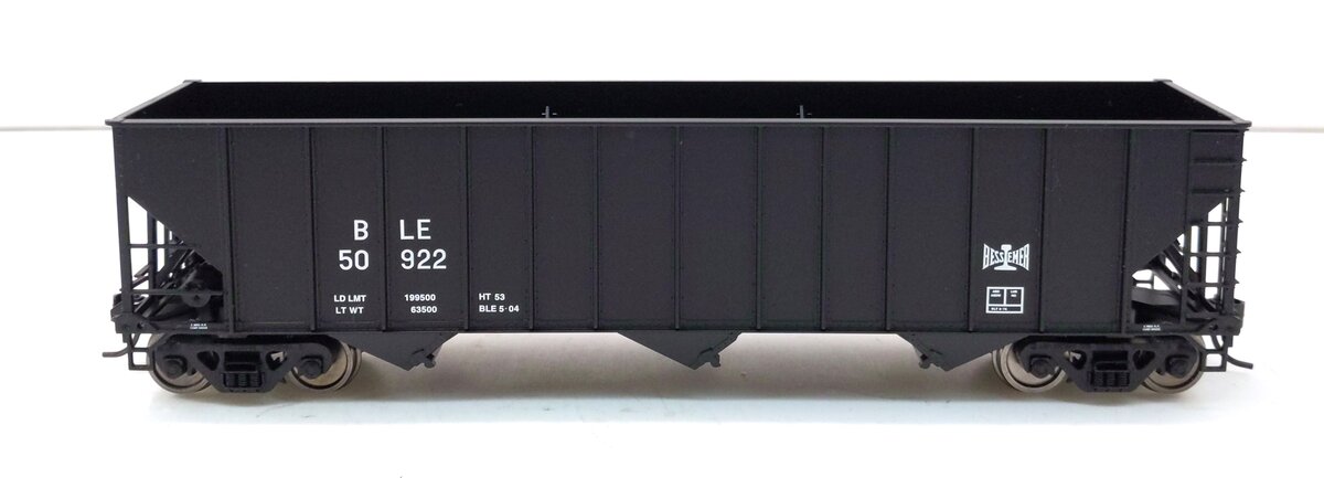 Bowser 42362 HO Bessemer & Lake Erie 100-Ton 3-Bay Hopper #50922
