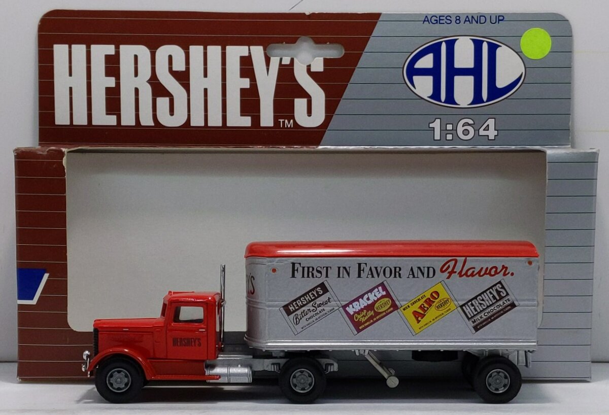 AHL H53100 1:64 Diecast "Hershey's First in Flavor" Peterbilt 260 LN/Box