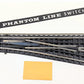 Gargraves 105 O O-72" Radius "Phantom" Manual Right Hand Switch Turnout