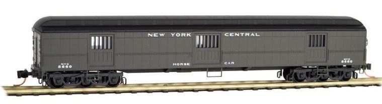 Micro-Trains 14900110 N New York Central 70' Heavyweight Horse Car #8660