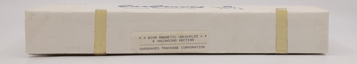 Gargraves 108 O Gauge 3 Rail Phantom Tinplate Uncouple/Unload Track Section VG/Box