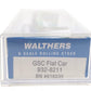 Walthers 932-8211 N Scale BN GSC Flat Car #616035 NIB