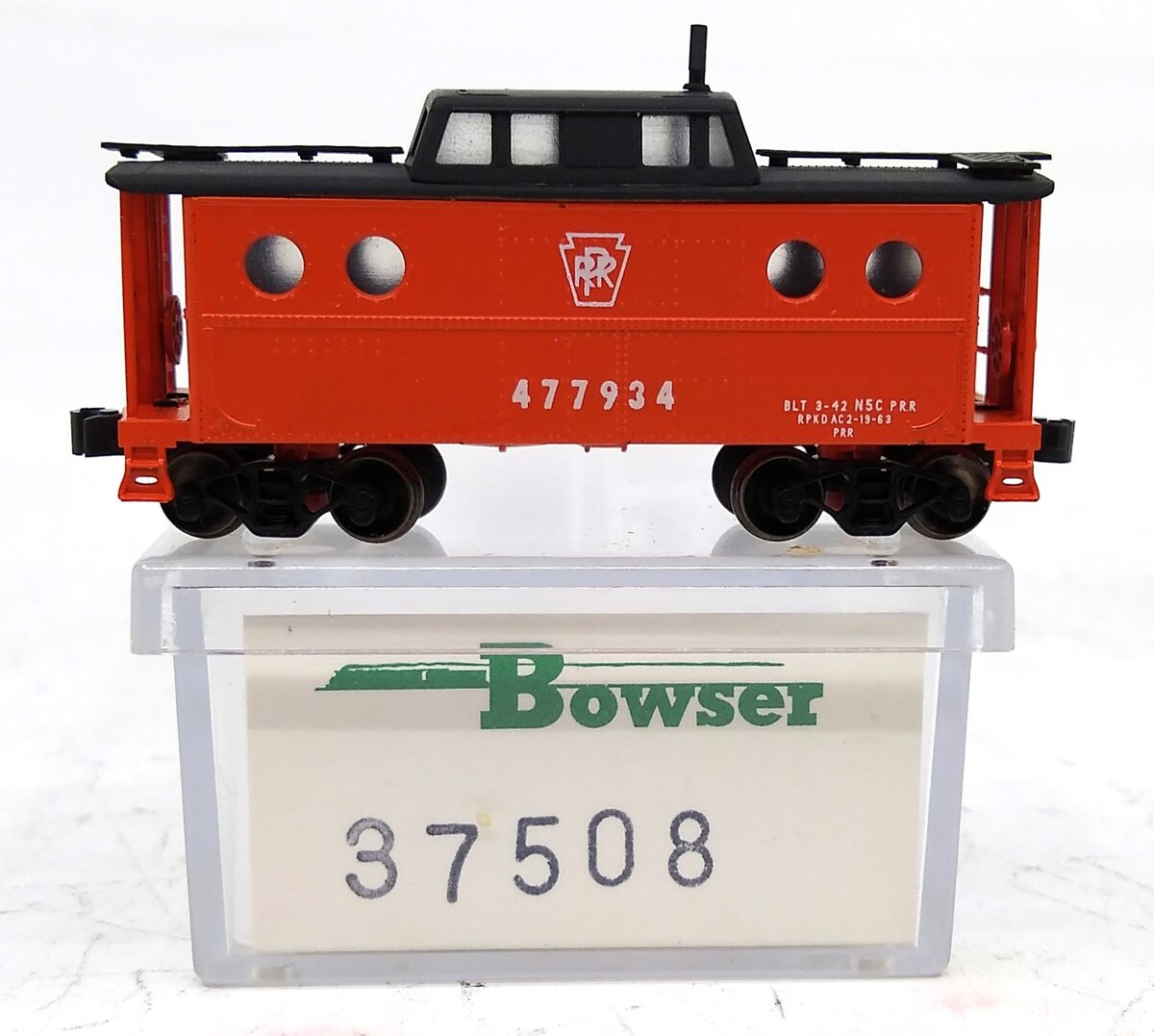 Bowser 37508 N Scale PRR Caboose #477934