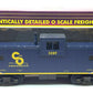 MTH 20-9102 O Gauge Chesapeake & Ohio Extended Vision Illuminated Caboose #3289 NIB