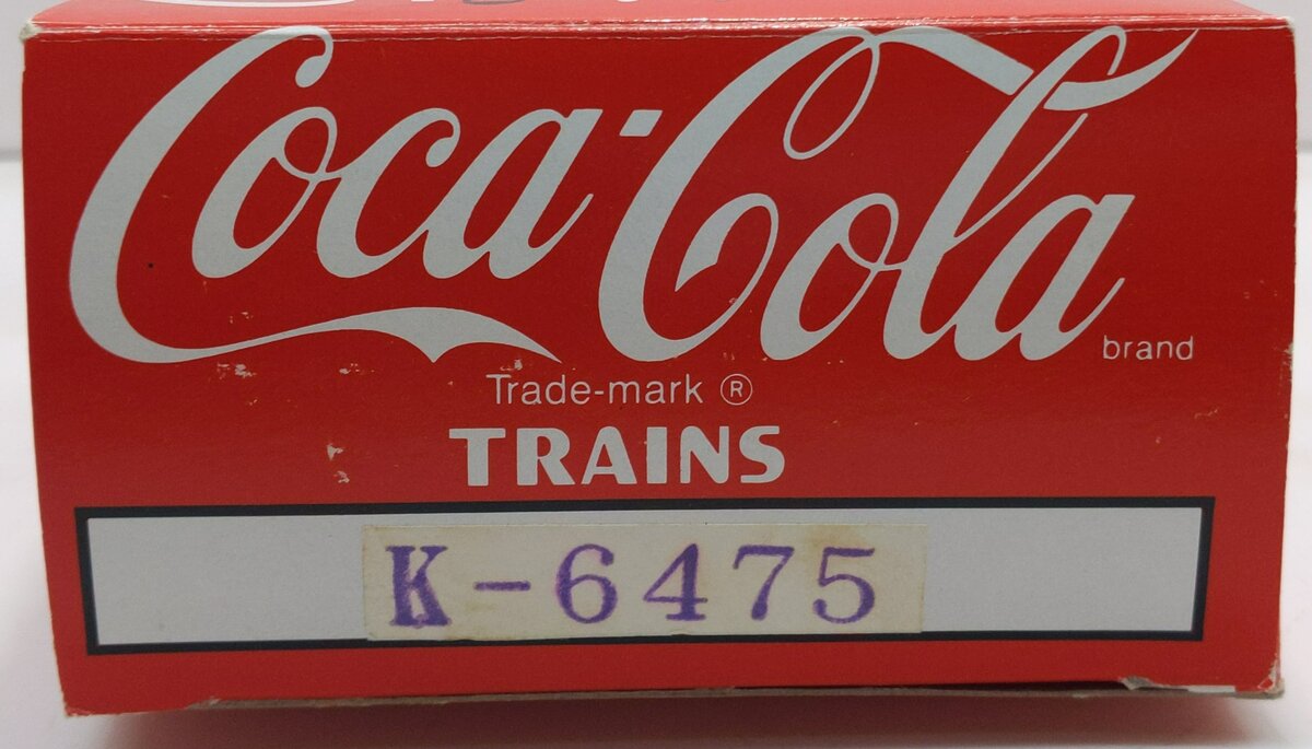 K-Line K6475 O Gauge 10th Anniversary Diet Coca Cola Boxcar LN/Box
