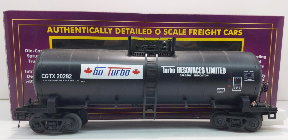 MTH 20-96245 O Gauge Turbo Tank Car #20280