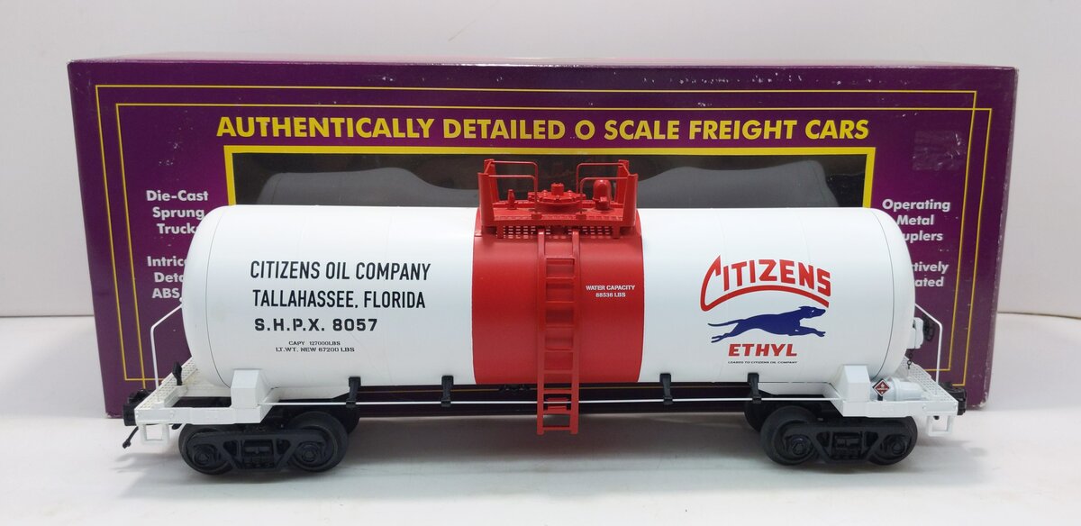 MTH 20-96195 O Gauge Citizens Ethyl Tank Car #8057