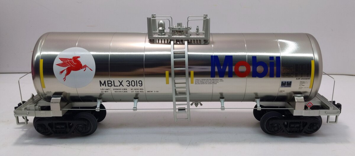 MTH 20-96288 O Mobil Oil Tank Car #3019