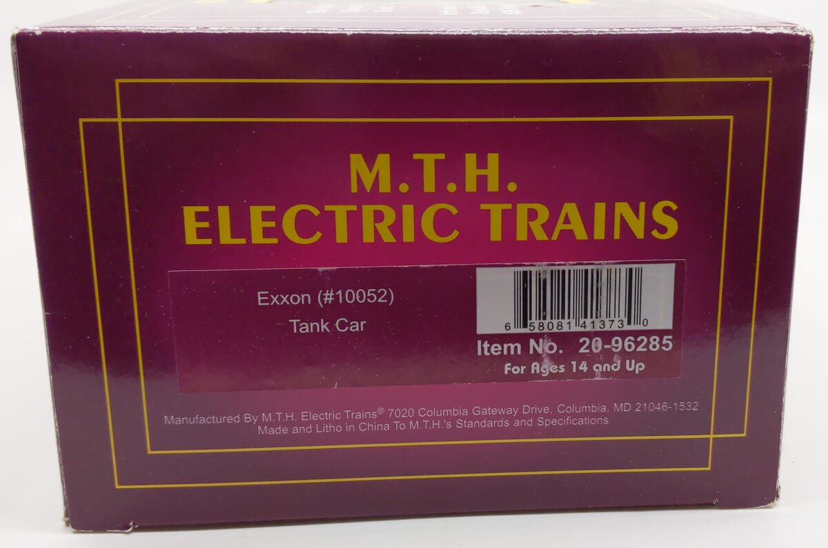 MTH 20-96285 O Exxon Tank Car #10052