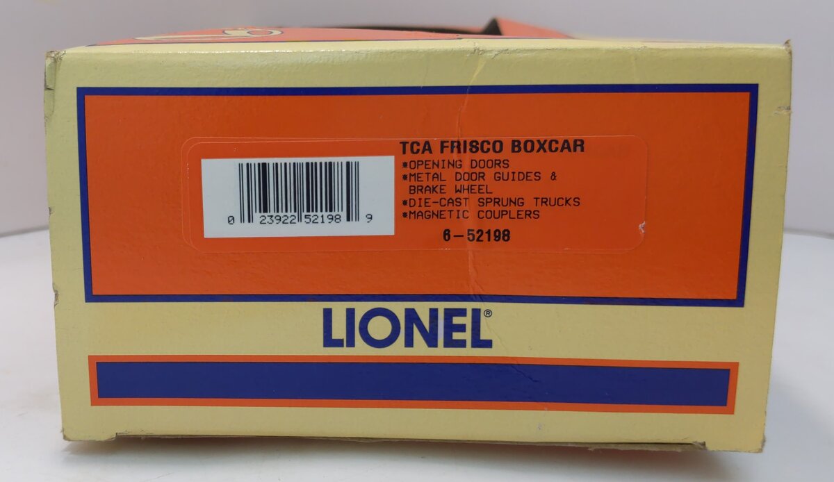 Lionel 6-52198 O Gauge Frisco TCA Boxcar #5477000 LN/Box