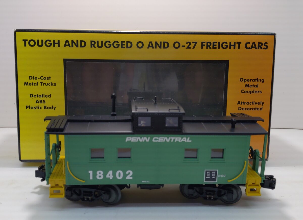 MTH 30-7751 O Gauge Penn Central Caboose #18402 LN/Box